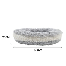 Load image into Gallery viewer, Pet Dog Cat Shag Fluffy Calming Bed Plush Nesting Basket Cushion Beds