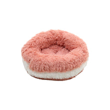 Load image into Gallery viewer, Pet Dog Cat Shag Fluffy Calming Bed Plush Nesting Basket Cushion Beds