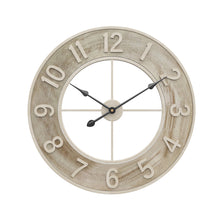 Load image into Gallery viewer, 60CM Large Wood Numeral Wall Clock