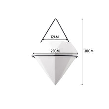 Load image into Gallery viewer, Wall Hanging Geometric Green Plants Planter Box Pot Flower Holder