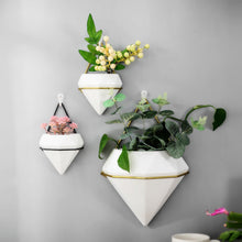 Load image into Gallery viewer, Wall Hanging Geometric Green Plants Planter Box Pot Flower Holder