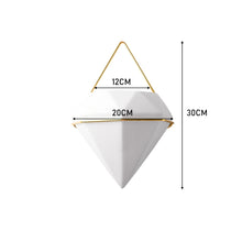 Load image into Gallery viewer, Wall Hanging Geometric Green Plants Planter Box Pot Flower Holder