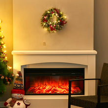 Load image into Gallery viewer, 35cm LED Christmas Wreath Artificial Pine, Pine Cone & Berry Xmas Garland