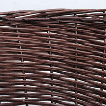 Load image into Gallery viewer, Livingandhome Wicker Christmas Tree Collar Skirt Rattan Xmas Tree Basket Ring Base, SW0309