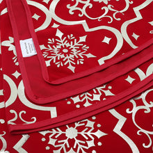 Load image into Gallery viewer, Round Shape Christmas Tree Base Skirt Xmas Ornament with Stocking, SW0331