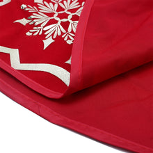 Load image into Gallery viewer, Round Shape Christmas Tree Base Skirt Xmas Ornament with Stocking, SW0331
