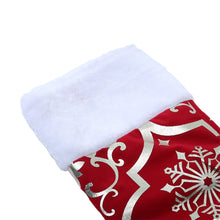 Load image into Gallery viewer, Round Shape Christmas Tree Base Skirt Xmas Ornament with Stocking, SW0331