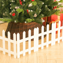 Load image into Gallery viewer, Wooden Christmas Tree Picket Fence for Family Holiday Decoration, SW0333
