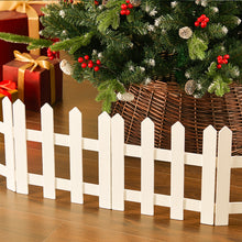 Load image into Gallery viewer, Wooden Christmas Tree Picket Fence for Family Holiday Decoration, SW0333