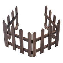Load image into Gallery viewer, Wooden Christmas Tree Picket Fence for Family Holiday Decoration, SW0334