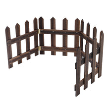 Load image into Gallery viewer, Wooden Christmas Tree Picket Fence for Family Holiday Decoration, SW0334