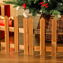 Load image into Gallery viewer, Wooden Christmas Tree Picket Fence for Family Holiday Decoration, SW0334