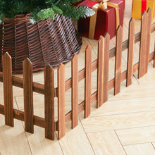 Load image into Gallery viewer, Wooden Christmas Tree Picket Fence for Family Holiday Decoration, SW0334