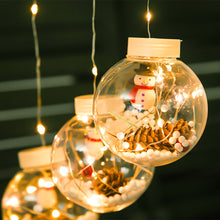 Load image into Gallery viewer, Decorative Hanging Ball LED Lights with Sucker Christmas Ornament, SW0336