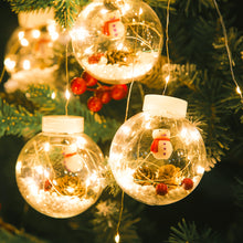 Load image into Gallery viewer, Decorative Hanging Ball LED Lights with Sucker Christmas Ornament, SW0336