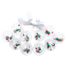 Load image into Gallery viewer, Decorative Hanging Ball LED Lights with Sucker Christmas Ornament, SW0339