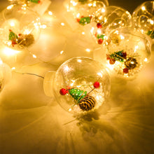 Load image into Gallery viewer, Decorative Hanging Ball LED Lights with Sucker Christmas Ornament, SW0339