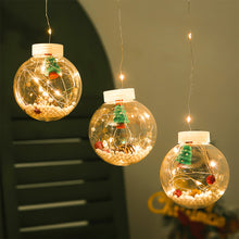 Load image into Gallery viewer, Decorative Hanging Ball LED Lights with Sucker Christmas Ornament, SW0339