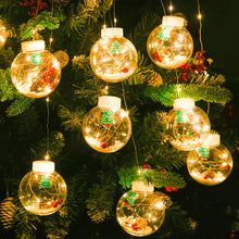 Load image into Gallery viewer, Decorative Hanging Ball LED Lights with Sucker Christmas Ornament, SW0339