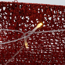 Load image into Gallery viewer, Livingandhome Square Christmas Tree Collar Basket Decor with Bow Tie, SW0340