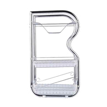 Load image into Gallery viewer, Kitchen Chrome Dish Drainer Cutlery Cup Plates Holder Sink Rack Drip Tray 3 Tier