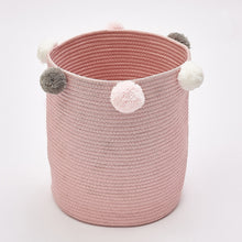 Load image into Gallery viewer, Kid Baby Toy Cotton Laundry Basket Washing Clothes Storage Bag Hamper Bin Tidy