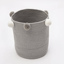 Load image into Gallery viewer, Kid Baby Toy Cotton Laundry Basket Washing Clothes Storage Bag Hamper Bin Tidy