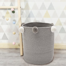 Load image into Gallery viewer, Kid Baby Toy Cotton Laundry Basket Washing Clothes Storage Bag Hamper Bin Tidy
