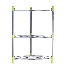 Load image into Gallery viewer, Kitchen Storage Shelves 3 Tier Metal Pans Rack Pots Holder Saucepans Organizer
