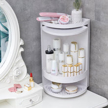 Load image into Gallery viewer, 2 Tier Bathroom Corner Shower Suction Shelf Tidy Wall Storage Basket Kitchen Caddy Rack