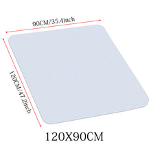 Load image into Gallery viewer, Plastic PVC Non Slip Office Chair Desk Mat Floor Computer Carpet Rug Protector Rectangle Spiked
