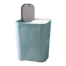 Load image into Gallery viewer, 12 Liter Trash Can Dustbin Push-Button Dual Compartment Waste Bin Kitchen