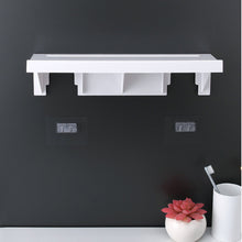Load image into Gallery viewer, Bathroom Kitchen Wall Shelf Suction Cup Rack Storage Organizer Display Holder