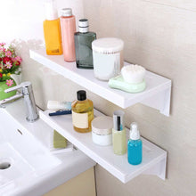 Load image into Gallery viewer, Bathroom Kitchen Wall Shelf Suction Cup Rack Storage Organizer Display Holder