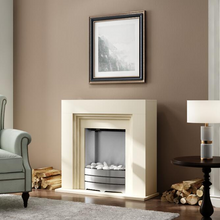 Load image into Gallery viewer, W81cm Electric Fireplace Suite Surround Free Standing Electric Fire