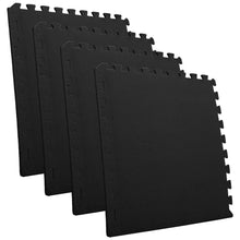 Load image into Gallery viewer, 4 & 6 Pc Interlocking Mat Soft Foam Floor Exercise Kid Play Mats