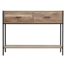 Load image into Gallery viewer, Wood Nightstand 2 Drawers Cabinet Storage Beside Table