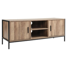 Load image into Gallery viewer, Industrial TV Stand Media Console Table Unit 2 Door Storage Cabinet Furniture
