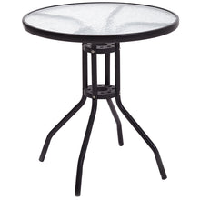Load image into Gallery viewer, Outdoor Bar Table Glass Coffee Table Dining Table