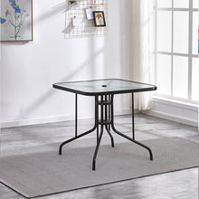 Load image into Gallery viewer, Outdoor Bar Table Glass Coffee Table Dining Table