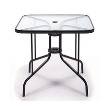 Load image into Gallery viewer, Outdoor Bar Table Glass Coffee Table Dining Table