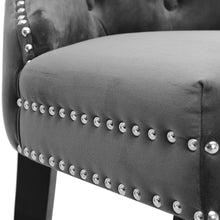 Load image into Gallery viewer, Vintage Buttoned Studded Bar Stools
