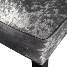 Load image into Gallery viewer, Crushed Velvet Tufted Bar Stool