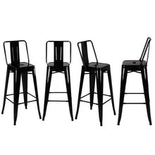 Load image into Gallery viewer, Set of 2/4 Bar High Iron Chairs