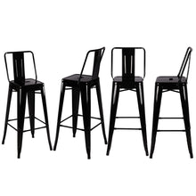 Load image into Gallery viewer, Set of 2/4 Bar High Iron Chairs
