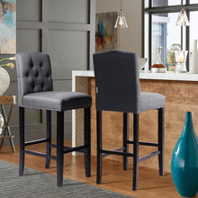 Load image into Gallery viewer, Linen Bar Stool