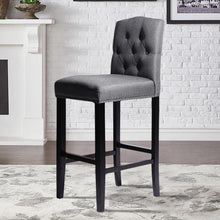 Load image into Gallery viewer, Linen Bar Stool