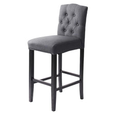 Load image into Gallery viewer, Linen Bar Stool