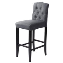 Load image into Gallery viewer, Linen Bar Stool