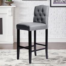 Load image into Gallery viewer, Linen Bar Stool